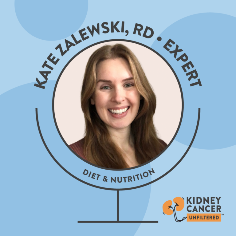 Kidney Cancer Unfiltered: Diet & Nutrition for Kidney Health with Kate Zalewski thumbnail image